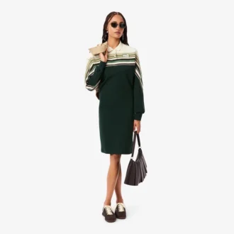 Abito da donna in piqué slim fit Made in France