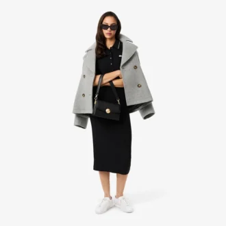 Abito da donna slim fit con colletto Polo Diamanta Crocodile