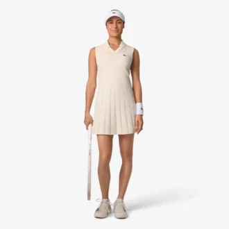 Abito da tennis elasticizzato da donna e pantaloncini