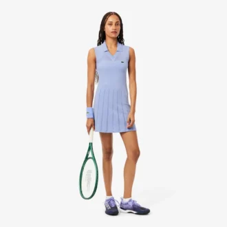 Abito da tennis elasticizzato da donna e pantaloncini