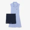 Abito da tennis elasticizzato da donna e pantaloncini Abito da tennis elasticizzato da donna e pantaloncini