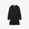 Abito felpa oversize in cotone Abito felpa oversize in cotone