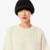 Abito-maglione da donna in lana con effetto patchwork Abito-maglione da donna in lana con effetto patchwork
