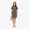 Abito polo da donna slim fit con monogramma Abito polo da donna slim fit con monogramma