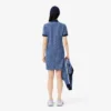 Abito polo da donna slim fit con monogramma Abito polo da donna slim fit con monogramma