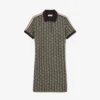 Abito polo da donna slim fit con monogramma Abito polo da donna slim fit con monogramma