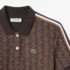 Abito polo da donna slim fit con monogramma Abito polo da donna slim fit con monogramma