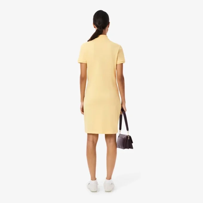 Abito polo da donna slim fit in tessuto elasticizzato Mini Piqua Abito polo da donna slim fit in tessuto elasticizzato Mini Piqua