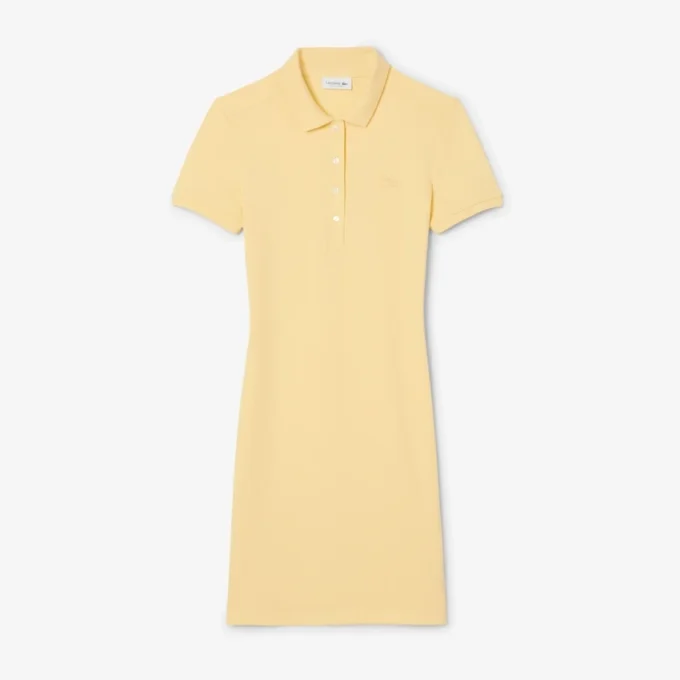 Abito polo da donna slim fit in tessuto elasticizzato Mini Piqua Abito polo da donna slim fit in tessuto elasticizzato Mini Piqua