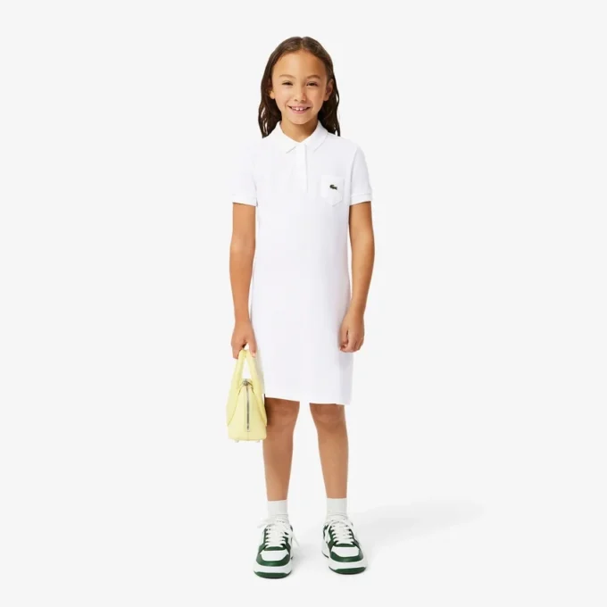 Abito polo in piqué per bambini Abito polo in piqué per bambini