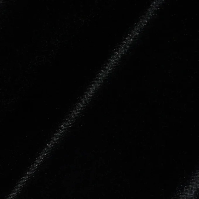 Abito polo in velluto elasticizzato lucido da bambina Abito polo in velluto elasticizzato lucido da bambina