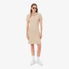 Abito polo mini in piqué elasticizzato slim fit da donna Abito polo mini in piqué elasticizzato slim fit da donna