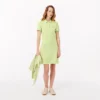 Abito polo mini in piqué elasticizzato slim fit da donna Abito polo mini in piqué elasticizzato slim fit da donna