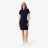 Abito polo mini in piqué elasticizzato slim fit da donna Abito polo mini in piqué elasticizzato slim fit da donna