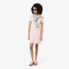 Abito polo mini in piqué elasticizzato slim fit da donna Abito polo mini in piqué elasticizzato slim fit da donna
