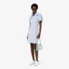 Abito polo mini in piqué elasticizzato slim fit da donna Abito polo mini in piqué elasticizzato slim fit da donna