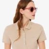 Abito polo mini in piqué elasticizzato slim fit da donna Abito polo mini in piqué elasticizzato slim fit da donna