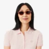 Abito polo mini in piqué elasticizzato slim fit da donna Abito polo mini in piqué elasticizzato slim fit da donna