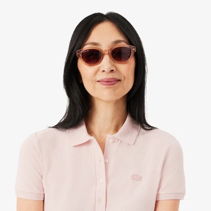 Abito polo mini in piqué elasticizzato slim fit da donna Abito polo mini in piqué elasticizzato slim fit da donna