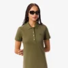 Abito polo mini in piqué elasticizzato slim fit da donna Abito polo mini in piqué elasticizzato slim fit da donna