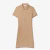 Abito polo mini in piqué elasticizzato slim fit da donna Abito polo mini in piqué elasticizzato slim fit da donna