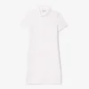 Abito polo mini in piqué elasticizzato slim fit da donna Abito polo mini in piqué elasticizzato slim fit da donna