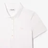 Abito polo mini in piqué elasticizzato slim fit da donna Abito polo mini in piqué elasticizzato slim fit da donna