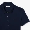 Abito polo mini in piqué elasticizzato slim fit da donna Abito polo mini in piqué elasticizzato slim fit da donna