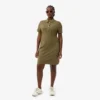 Abito polo mini in piqué elasticizzato slim fit da donna Abito polo mini in piqué elasticizzato slim fit da donna