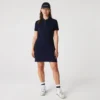 Abito polo mini in piqué elasticizzato slim fit da donna Abito polo mini in piqué elasticizzato slim fit da donna