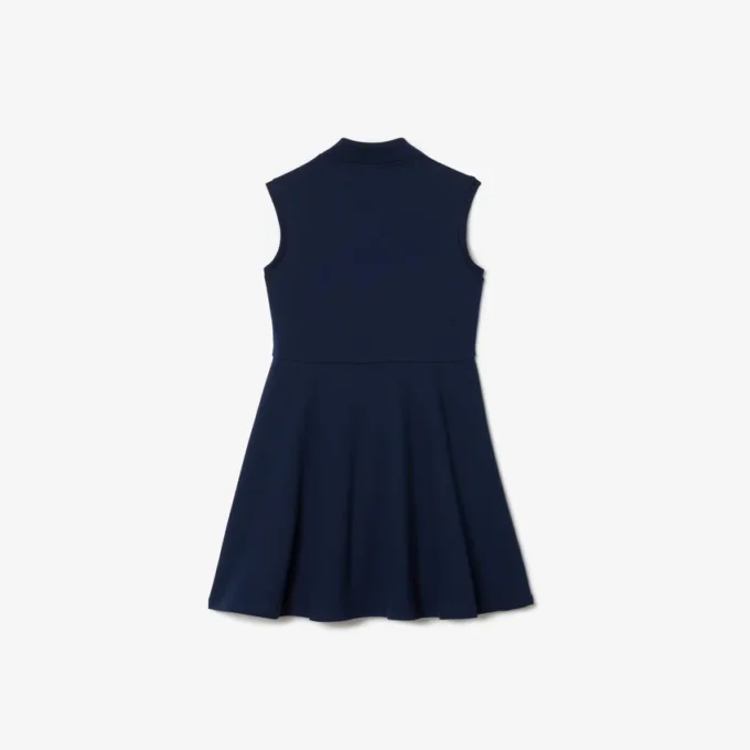 Abito polo senza maniche in piqué elasticizzato per bambini Abito polo senza maniche in piqué elasticizzato per bambini