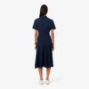 Abito polo svasato da donna in mini-piqué Abito polo svasato da donna in mini-piqué