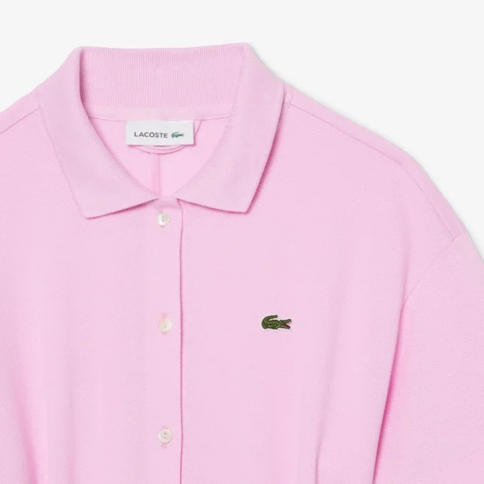 Abito polo svasato da donna in mini-piqué Abito polo svasato da donna in mini-piqué