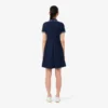Abito skater da donna con colletto Polo elasticizzato Abito skater da donna con colletto Polo elasticizzato