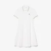 Abito skater da donna con colletto Polo elasticizzato Abito skater da donna con colletto Polo elasticizzato