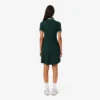 Abito skater da donna con collo Polo elasticizzato Abito skater da donna con collo Polo elasticizzato