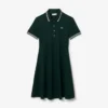 Abito skater da donna con collo Polo elasticizzato Abito skater da donna con collo Polo elasticizzato
