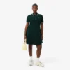 Abito skater da donna con collo Polo elasticizzato Abito skater da donna con collo Polo elasticizzato
