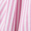 Bermuda a righe in tessuto Oxford elasticizzato Bermuda a righe in tessuto Oxford elasticizzato