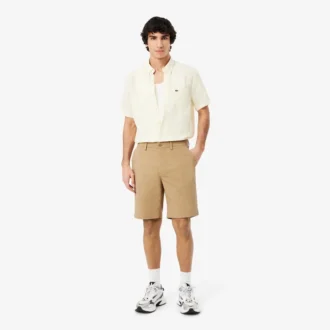 Bermuda chino in cotone elasticizzato Regular Fit