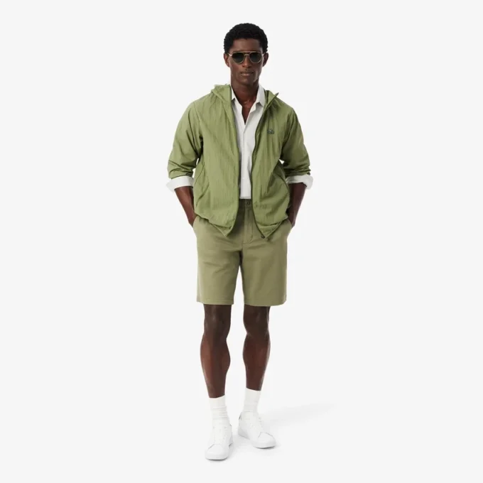 Bermuda chino in cotone elasticizzato Regular Fit Bermuda chino in cotone elasticizzato Regular Fit