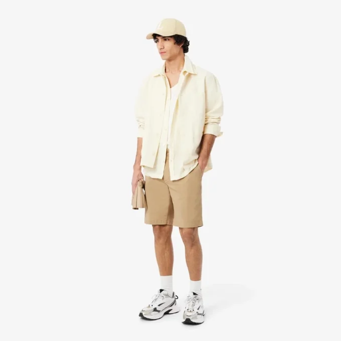 Bermuda chino in cotone elasticizzato Regular Fit Bermuda chino in cotone elasticizzato Regular Fit