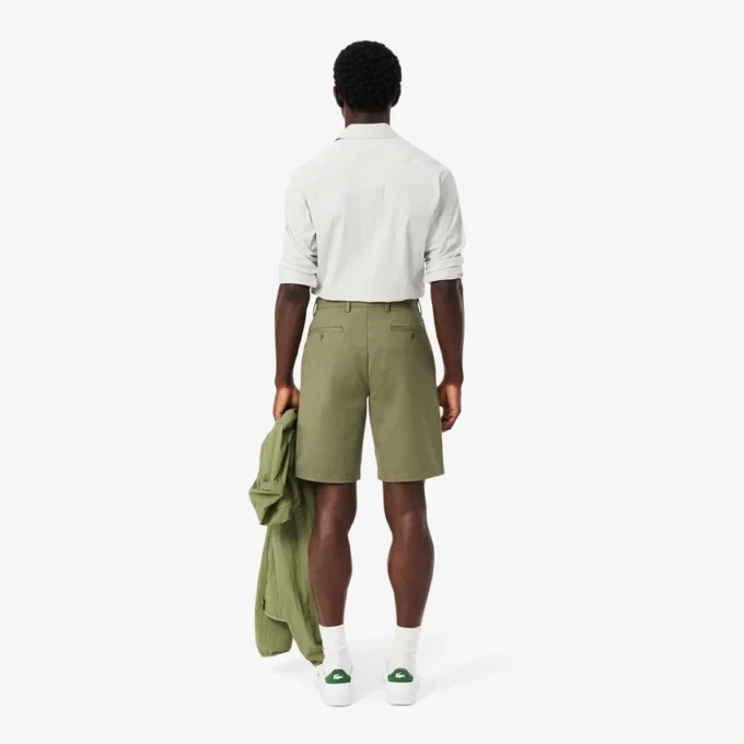 Bermuda chino in cotone elasticizzato Regular Fit Bermuda chino in cotone elasticizzato Regular Fit
