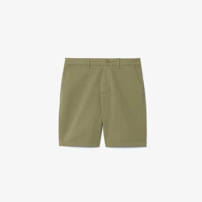 Bermuda chino in cotone elasticizzato Regular Fit Bermuda chino in cotone elasticizzato Regular Fit