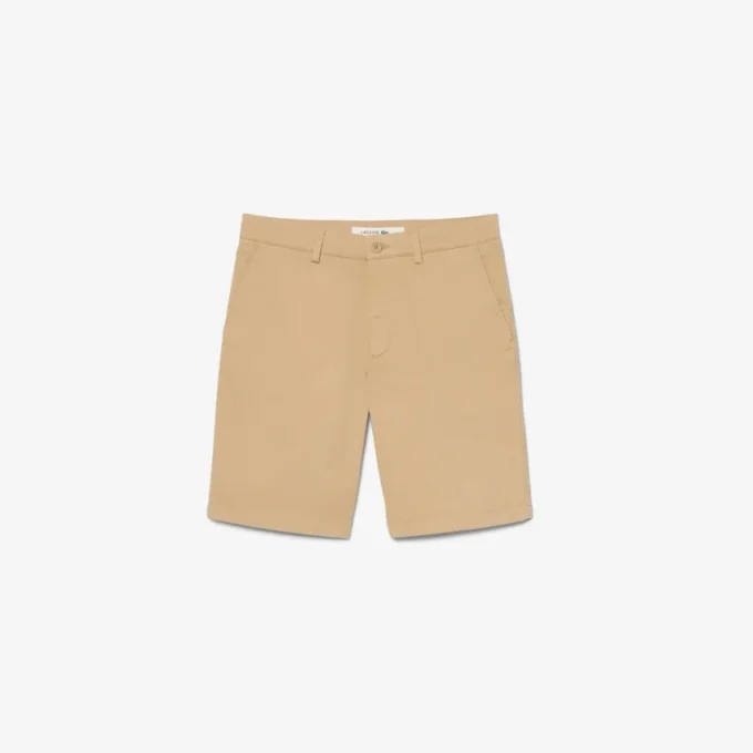 Bermuda chino in cotone elasticizzato Regular Fit Bermuda chino in cotone elasticizzato Regular Fit