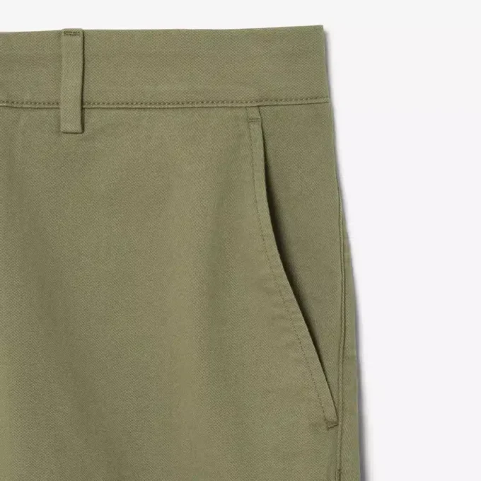 Bermuda chino in cotone elasticizzato Regular Fit Bermuda chino in cotone elasticizzato Regular Fit