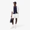Bermuda oversize in The Blend of linen and cotton from a fluid line Bermuda oversize in The Blend of linen and cotton from a fluid line