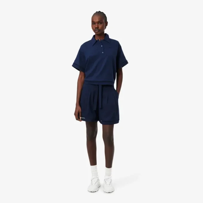 Bermuda oversize in The Blend of linen and fluid fabric Bermuda oversize in The Blend of linen and fluid fabric