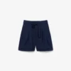 Bermuda oversize in The Blend of linen and fluid fabric Bermuda oversize in The Blend of linen and fluid fabric