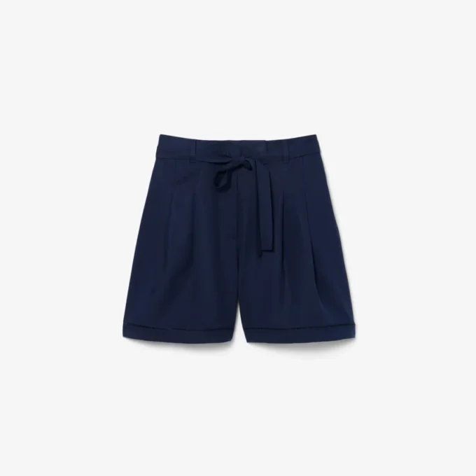 Bermuda oversize in The Blend of linen and fluid fabric Bermuda oversize in The Blend of linen and fluid fabric